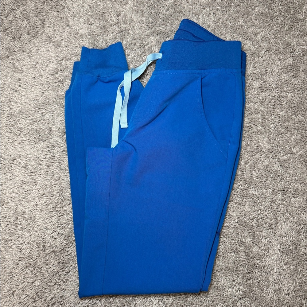 Figs Women’s Zamora Royal Blue Jogger Scrub Pants